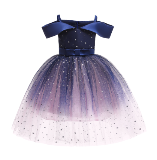 Vestido Princesa Aisha Estilo Europeo Americano para Niñas - Image 2