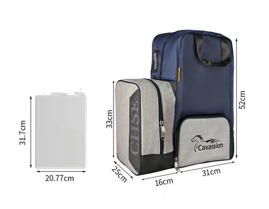 Bolsa Multifuncional para Equitación - Equipo de Botas y Cascos - Image 2