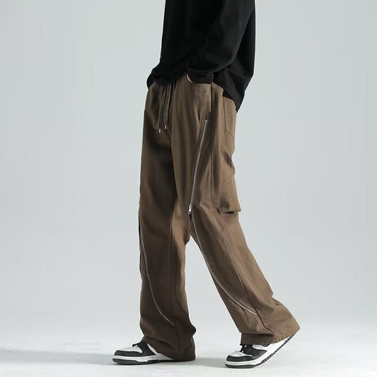 Pantalones de Trabajo Profesional con Cierre - Estilo Urbano Hombre - Image 2