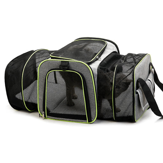 Transportín Felino Extensible Portátil con Ventilación Mejorada - Image 2