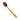 Dural Beech wood ionic body brush - bronze wire & horse hair - Tekeno