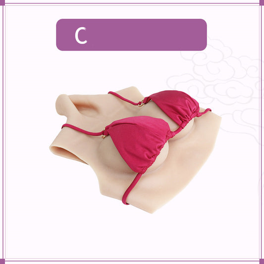 Prótesis de Seno Artificial de Silicona Tamaño Grande para Hombre - Image 2