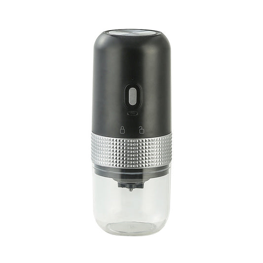 Molinillo de Café Eléctrico Portátil Gris Elegante - Image 2