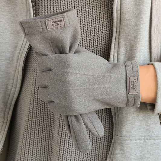 Guantes de Invierno para Hombre con Forro Polar Térmico, Impermeables y Compatible con Pantalla Táctil - Image 2