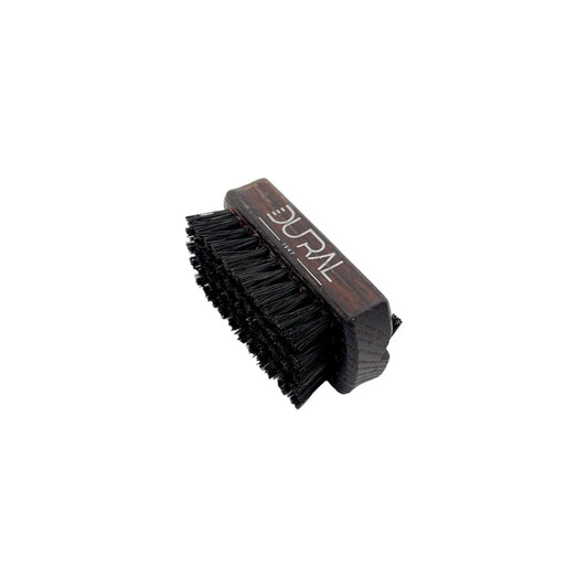 Dural Thermo ash wood travel size nail brush with black natural bristles - Tekeno