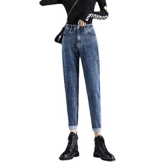 Jeans Cortos Cintura Alta Minimalista para Mujer - Image 2