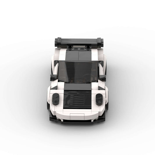 Auto de Carreras Bloques de Construcción MOC - Juguete Educativo para Niños - Image 2