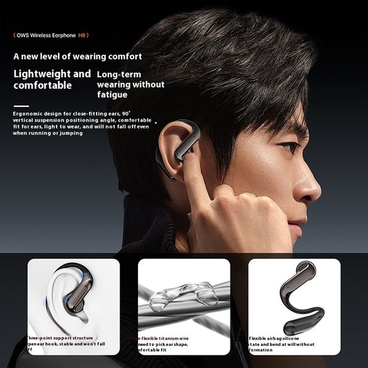 Auriculares Deportivos Bluetooth H8 Starry Sky - Abiertos sin Cable - Image 2