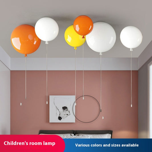 Lámpara de Techo Infantil con Globos Coloridos - Diseño Minimalista Moderno - Image 2