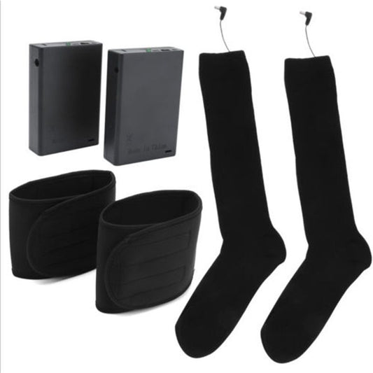 Calcetines Deportivos Térmicos de Tubo Largo con Calefacción Eléctrica - Image 2