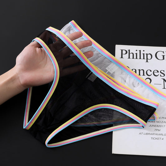Calzoncillos Deportivos Elásticos para Hombre con Diseño Semibajo - Image 2