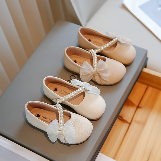 Zapatillas de Princesa Perla Blanca para Niña - Image 2