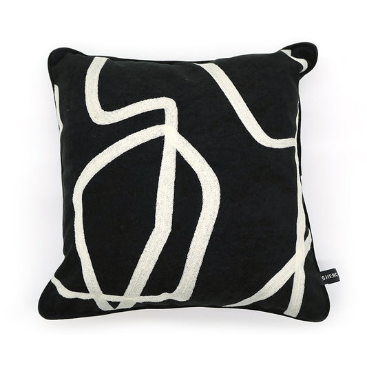Funda de Almohada Clásica Americana Línea Fluida - Image 2