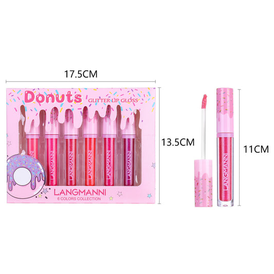 Set de 6 Brillos Labiales de Alto Brillo con Diamantes - Image 2