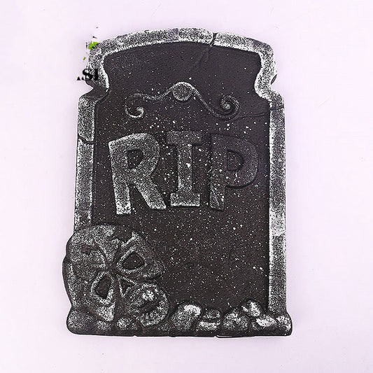 Lápida de Espuma Ecológica para Halloween - Decoración de Terror Sostenible - Image 2