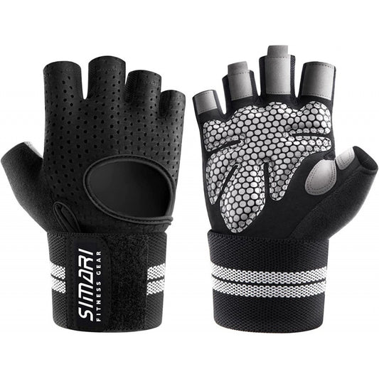Guantes de Fitness para Hombre con Dedos Cortos - Image 2