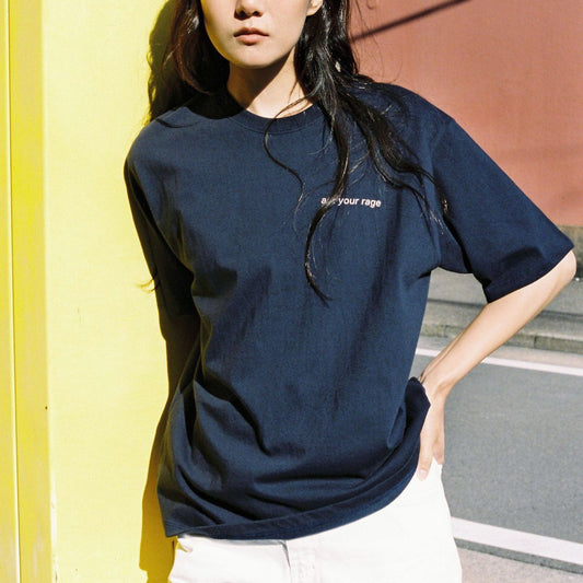 Camiseta de Algodón con Estampado de Letras - Image 2