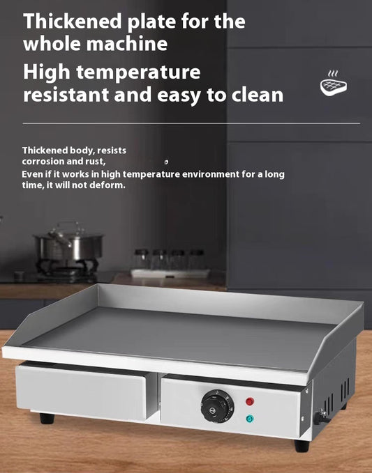 Plancha Teppanyaki Eléctrica de Calor Directo con Gas - Image 2