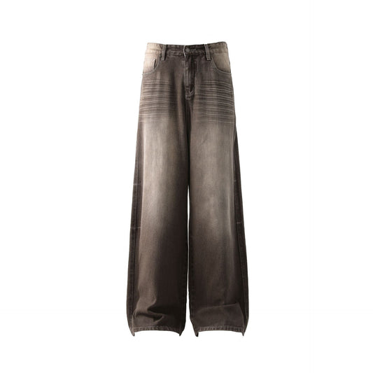 Pantalones Vaqueros Vintage Desteñido Corte Recto - Image 2