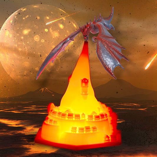 Lámpara de Escritorio Dragon 3D con Luz LED Respirable y Balance Dinámico - Image 2