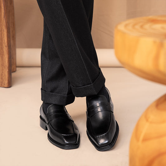 Zapatos de Cuero para Hombre - Comodidad y Estilo para Aventuras al Aire Libre - Image 2