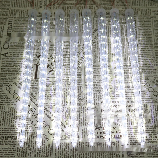 Lámpara Solar Navideña con Luces LED en Forma de Cono de Hielo - Image 2