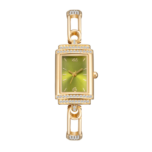 Reloj Cuadrado Lujo Ligero para Mujer con Diseño de Alto Nivel - Image 2