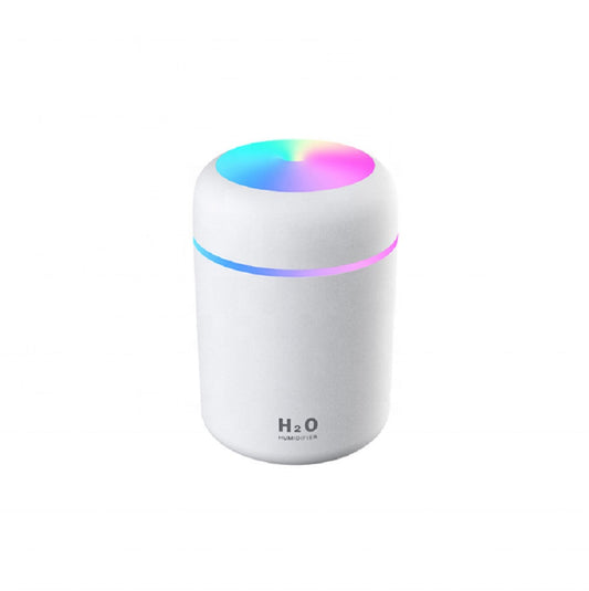 Humidificador Portátil Mini 300ml con Luz LED Multicolor y Difusor de Aromas - Image 2