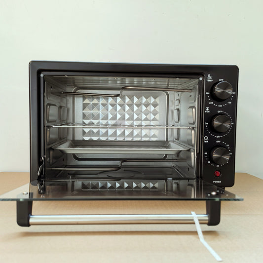 Horno Eléctrico Compacto de Doble Cámara para el Hogar - Image 2