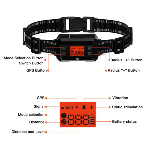 Sistema de Cerca Electrónica Inteligente para Perros con Collar de Entrenamiento Inalámbrico - Image 2