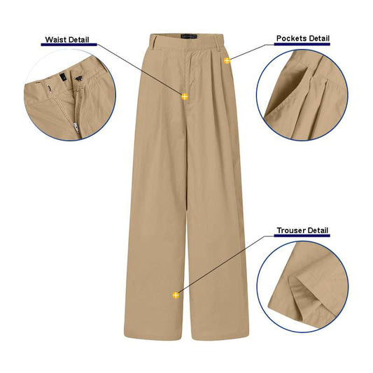 Pantalón Ancho Largo para Mujer - Corte Elegante y Cómodo - Image 2