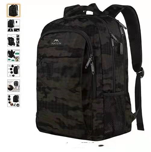 Mochila Portacomputadora Recargable para Viajes y Trabajo - Image 2