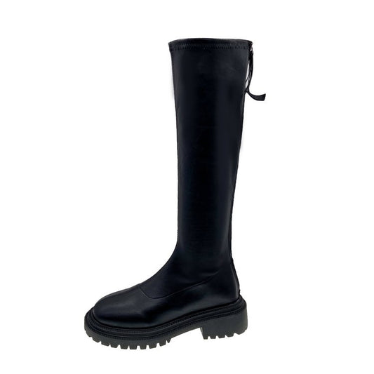 Botas Altas para Mujer Knight - Estilo sin Llegar a la Rodilla - Image 2