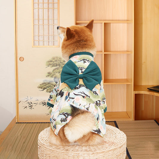 Kimono Fresco para Shiba Inu - Ropa Ligera Primavera y Verano - Image 2