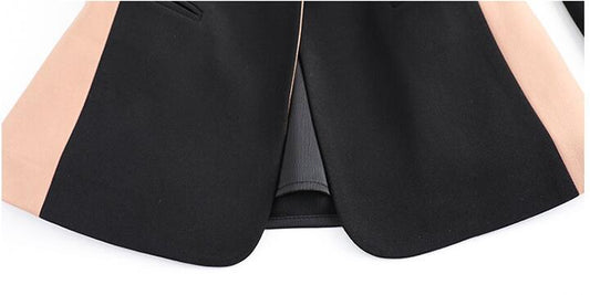 Pantalón de Vestir Mujer Combinado de Colores - Diseño Minimalista - Image 2