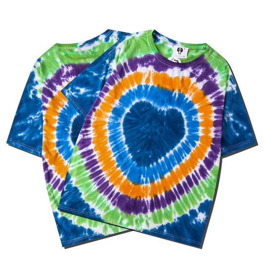 Camiseta Tie Dye Unisex de Algodón 100% - Diseño Estampado Colorido - Image 2