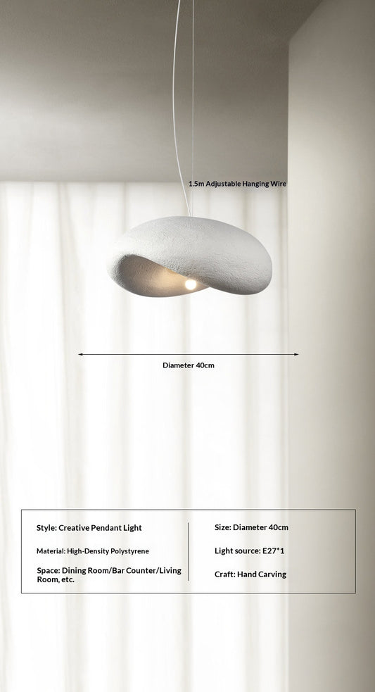 Lámpara de Techo Wabi Sabi para Comedor, Loft y Espacios Modernos - Image 2
