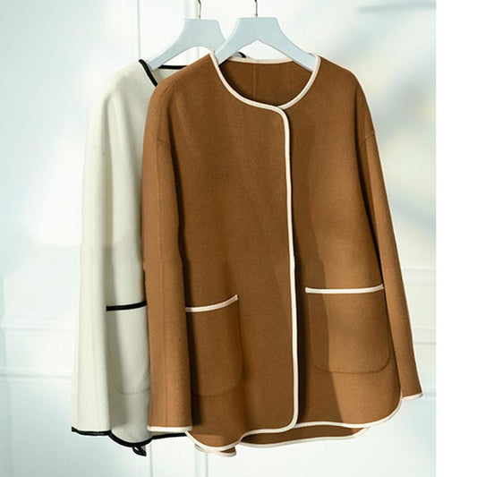 Abrigo de Lana Reversible para Mujer - Image 2