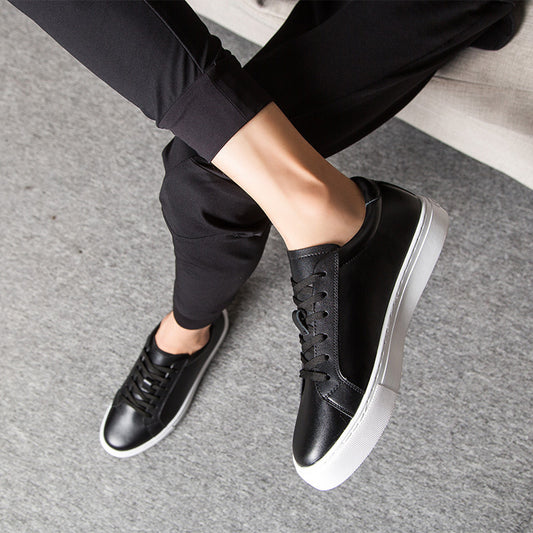 Tenis de Cuero para Hombre - Estilo Deportivo y Casual de Verano - Image 2