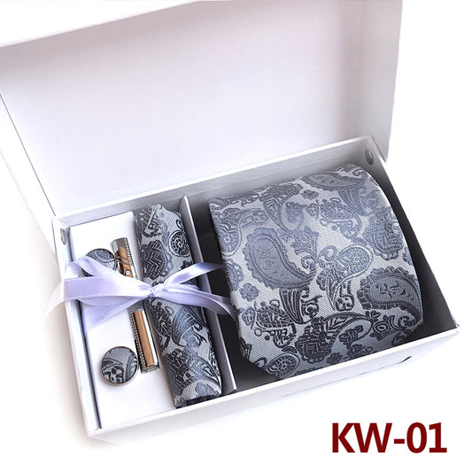 Estuche de Regalo Corbatas para Hombre - Set 6 Piezas Traje Ejecutivo - Image 2