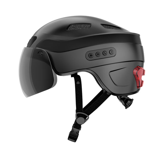 Casco para Ciclismo con Cámara Integrada y Luz Trasera Inteligente - Image 2