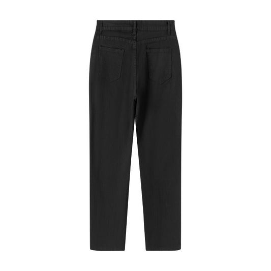 Pantalón Cigarette Retro Cintura Alta Crop Stretch Denim - Image 2