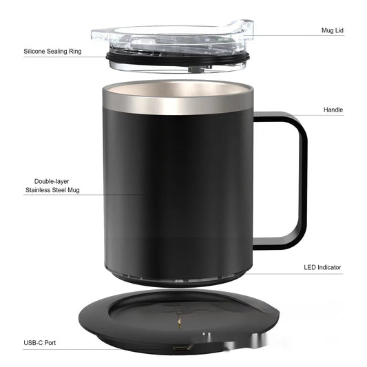 Taza Térmica Inteligente con Calentamiento Automático - Image 2