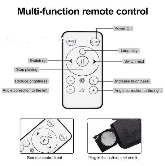 Proyector Holográfico 3D Estéreo Giratorio de Visión Desnuda - Image 2