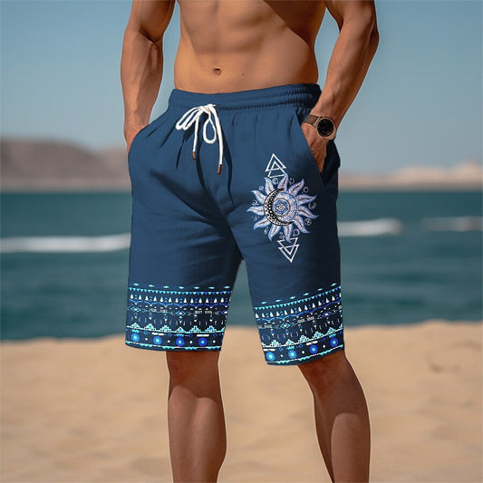 Pantalones Cortos Deportivos para Hombre con Estampado 3D Smiley - Image 2