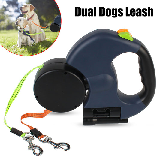 Correa Retráctil para Perros Pequeños con Luz LED y Giratorio 360° - Image 2