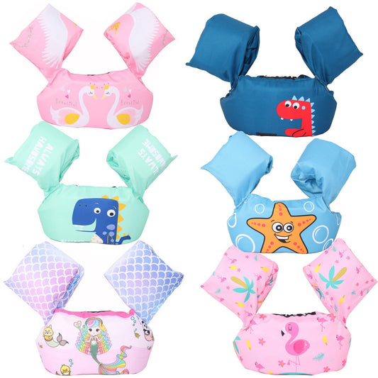 Chaleco Salvavidas Infantil con Mangas Largas de Espuma Flotante - Image 2