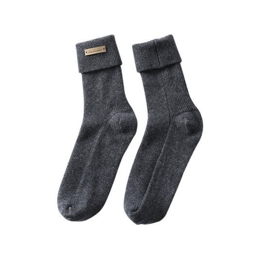 Calcetines de Cachemira 100% Pura - Comodidad Elástica para Otoño e Invierno - Image 2