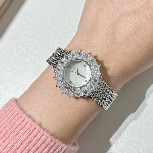 Reloj de Lujo Asequible para Mujer con Diamantes - Image 2