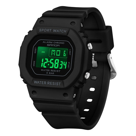 Reloj Digital Cuadrado Multicolor para Estudiantes - Image 2